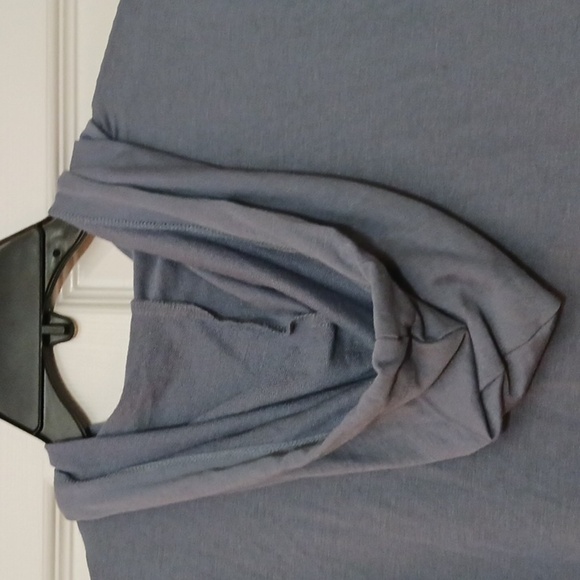 COPY - Womens Cable & Gauge Tunic Hoodie Top Sz.Lg. Blue Zip 20"Pit to Pit Leng… - Picture 7 of 10